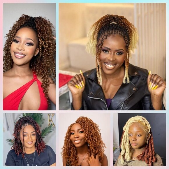 Marley Twist Braiding Hair, Pre-Separated Springy Afro Twist Hair Kinky Twist Cr - Picture 6 of 6